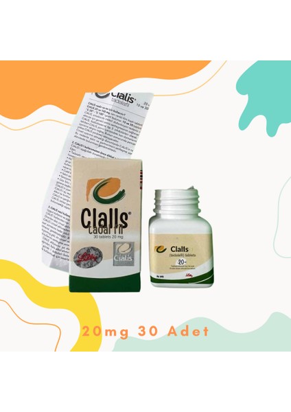 Cıâlıss 20 Mg 30'lu Orjinal Karton Kutulu Bandrollü Erkekler Için Geciktiricilî Sertleştiricilî Performans Artırıcılı Vîâgraâ Lovıx Cialiseng 20