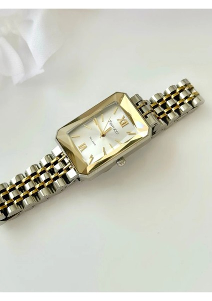 Dikdörtgen Kasa Kesme Camlı Retro Model Kadın Kol Saati fırsatları