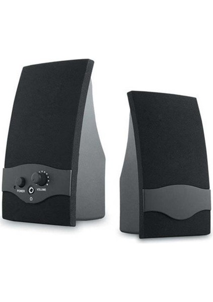 Snopy Sn-84 1+1 Siyah USB Hoparlör - Speaker (2*2 Watt - 4 Ohm)