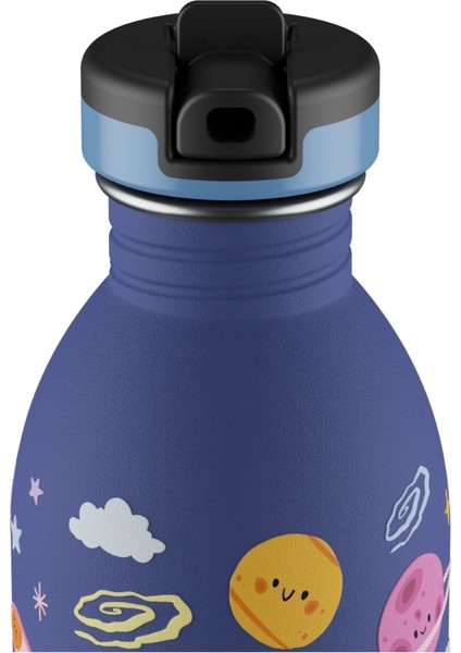 Kids Bottle Space Friends Pipetli Paslanmaz Çelik Çocuk Su Matarası 500 ml fiyatları