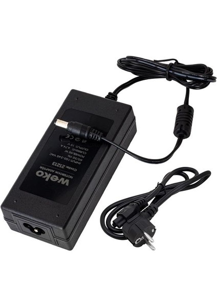 Weko 19 Volt 4.74 Amper 90 Watt Notebook Adaptör (5.5*2.5 Uçlu)