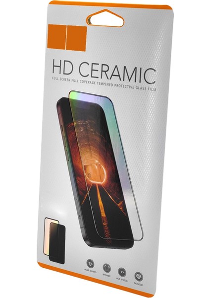 iPhone 12 Pro Max Uyumlu Ön Koruma Seramik Nano Ekran Koruyucu (Siyah) fiyatları