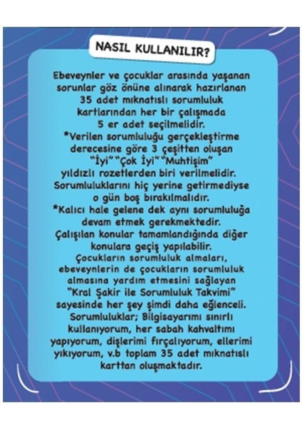 CHV-102049 Sorumluluk Takvimi