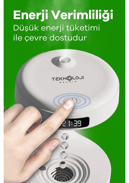 Yeni Nesil Hava Nemlendirici Anti Yerçekimi Su Damlacıklı Sessiz Çalışan Buharlı Difüzör Humidifier indirimleri