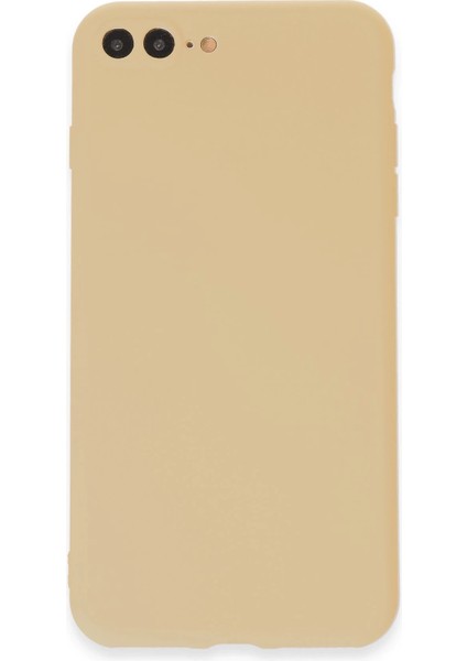 Iphone 7 Plus Kılıf First Silikon - Gold Inslm