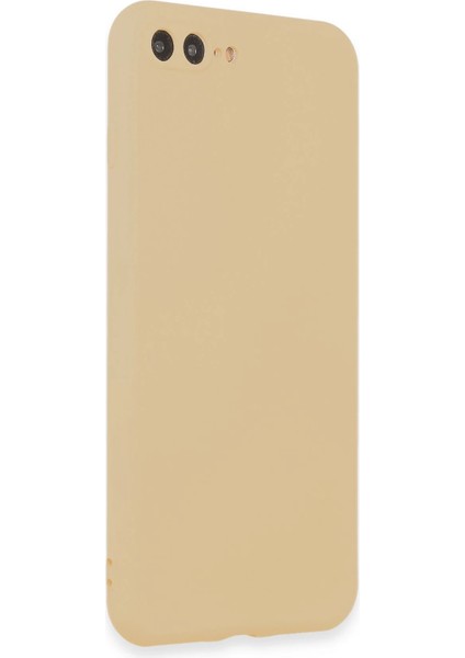 Iphone 7 Plus Kılıf First Silikon - Gold Inslm