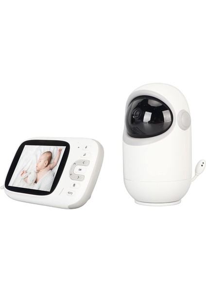 Izleme Ekranlı Gece Görüşlü Bebek Monitörü ve Izleme Kamerası Oda Isısı Nenniler Telsiz Ev Seyahat fırsatları