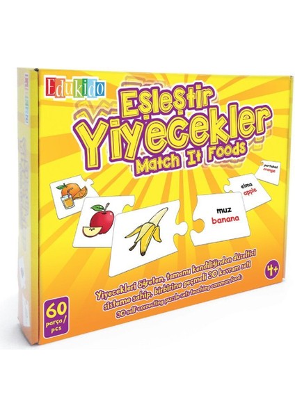 EDU-1002 Eşleştir Yiyecekler