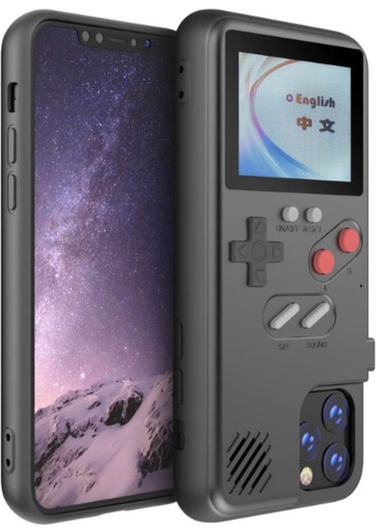 Iphone 13 Pro Max Kılıf Vintage Oyun Retro Atari Kılıf 168 Oyun Gameboy Telefon Koruyucu