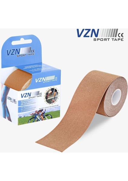 Sport Tape Ten Rengi Kinezyo Sporcu Bandı 5 Metre x 5 cm