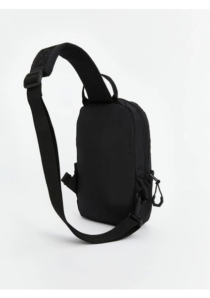 Accessorıes Siyah Fermuarlı Erkek Göğüs Çantası 19X30X7 cm fiyatları