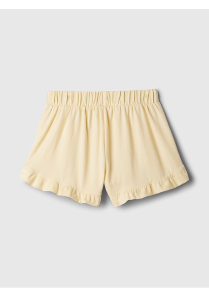 Kız Bebek Sarı Mix And Match Pull-On Şort