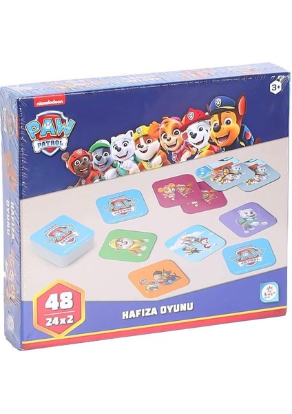 PW7933 Paw Patrol Hafıza Oyunu -Laço.glpzr