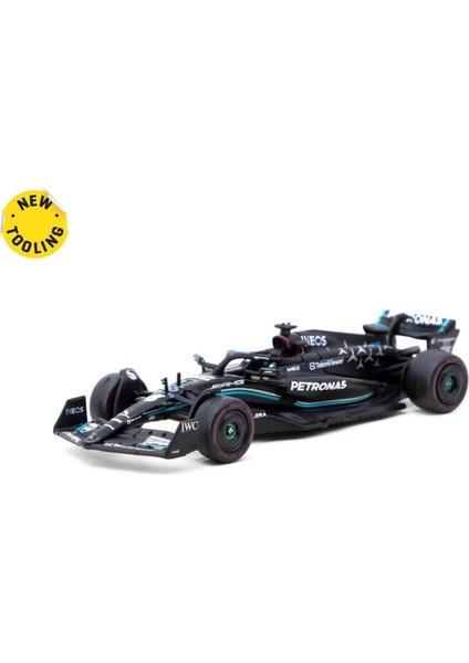 Tarmac Works x Ixo Models 1/64 Mercedes-Amg F1 W14 E Performance Spanish Grand Prix 2023 #63.glpzr