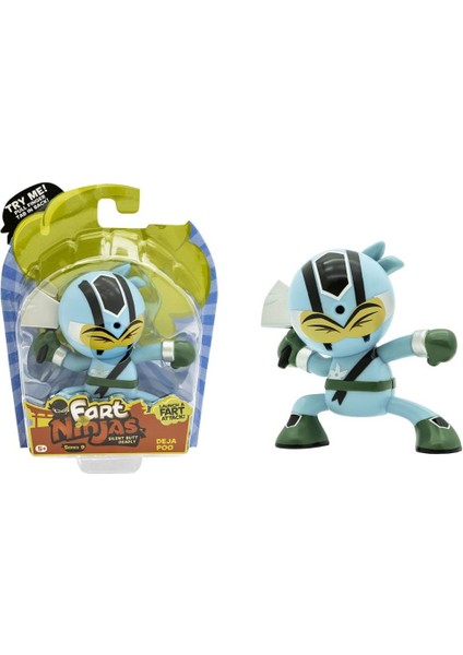FAN02001 Fart Ninja Gaz Çıkaran Figür - Sensörlü.glpzr