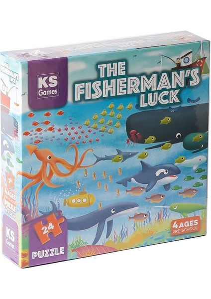Prs 32708 The Fisherman Sluck Pre School Puzzle -Ks Puzzle.glpzr