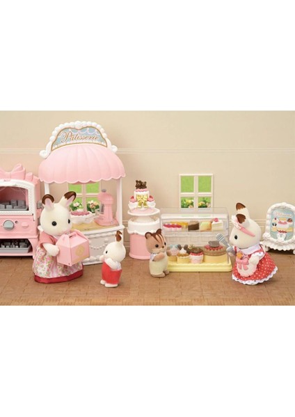 5807 Sylvanian Families Kasaba Pasta Dükkanı Oyun Seti +3 Yaş.glpzr