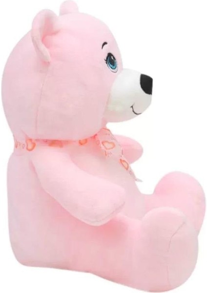 1022P Göbekli Ayı 28 cm Pembe -Selay Oyuncak.glpzr