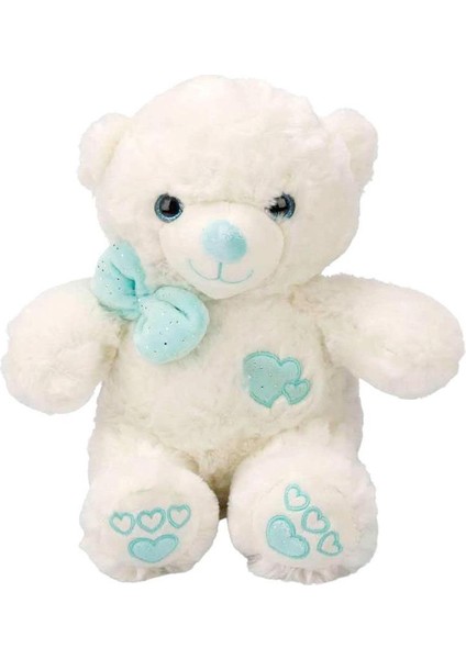 3186 Papyonlu Peluş Ayı 30 cm -Sunman.glpzr