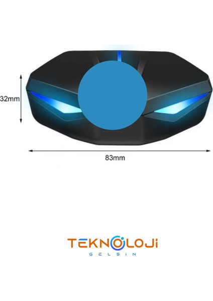 Kulaklık Bluetooth Kablosuz Oyuncu Kulak Içi Mikrofonlu