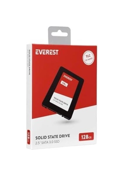ES128A 128GB 2.5 Sata3.0 520MB/460MB 3D Nand Flash SSD (Solid State Drive)