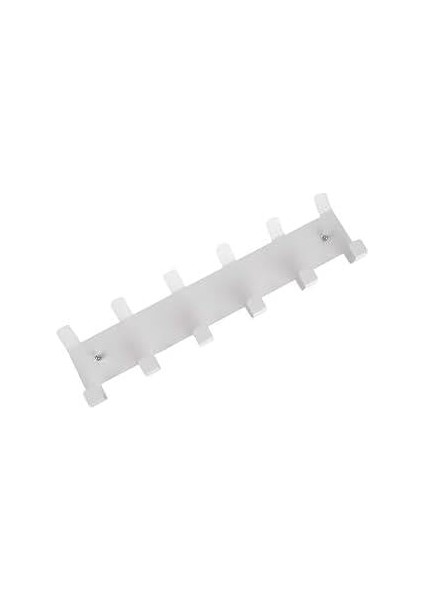 Metal Beyaz Amerikan Kapı Arkası Yapışkanlı Askılık Banyo Askılık ve Duvar Askısı MT84B