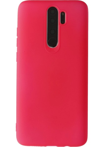 Xiaomi Redmi Note 8 Pro Kılıf First Silikon - Pembe Inslm