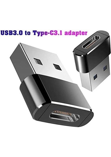 4429 USB 3.0 To Type C 3.1 Şarj Data Çevirici Dönüştürücü Adaptör