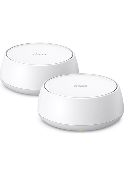 Deco BE25(2-PACK), BE3600 Mbps, 2× 2.5 Gbps Portlar, Aı Destekli Çoklu Işlem Kabiliyeti, 150 Cihaza Kadar Bağlanılabilirlik, Vpn, Wpa3, Dual-Band Wi-Fi 7 Mesh Sistemi