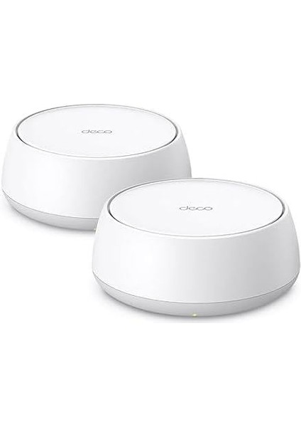 Deco BE25(2-PACK), BE3600 Mbps, 2× 2.5 Gbps Portlar, Aı Destekli Çoklu Işlem Kabiliyeti, 150 Cihaza Kadar Bağlanılabilirlik, Vpn, Wpa3, Dual-Band Wi-Fi 7 Mesh Sistemi