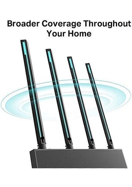 Archer C80, AC1900 Mbps, Mu-Mımo, 4 Gigabit Lan Bağlantı Noktası, Beamforming, Wpa3, Ebeveyn Denetimleri, Dual-Band Wi-Fi 5 Router