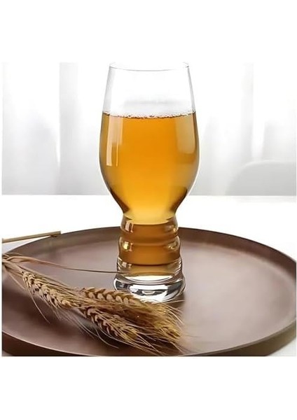 Adet Pub Bira Bardağı - 480 ml Kalın Gövdeli Bira Bardağı, Su ve Meşrubat Için Geniş Gövdeli Ince Cam Bardak, Ev ve Bar Kullanımı