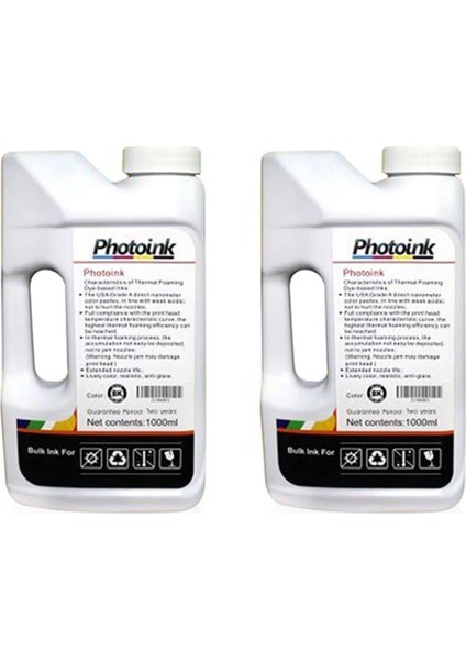 Ink Brother J200 2 Litre Siyah Mürekkep 100.000 Sayfalık