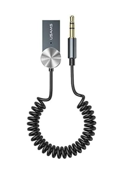 Usams Bluetooth 5.0 Receiver USB Aux Wireless Araç Kiti Telefon Konuşma Müzik Dinleme BA01 SJ464LVX