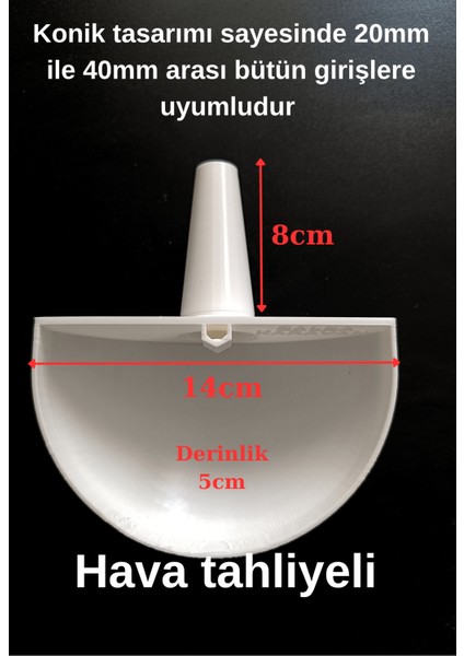 Karavan Su doldurma hunisi-konik uçlu 20-40mm olan tüm girişlere uyumludur fiyatları