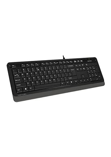 Tech FK10 Q USB Türkçe Fn-Multimedya Klavye,siyah/gri