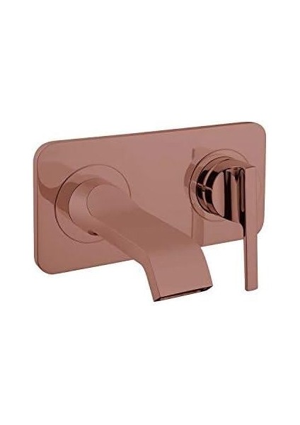 Suit U A4248726 Ankastre Lavabo Bataryası, Sıva Üstü, Bakır