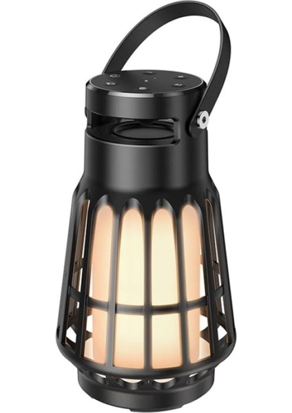 Wild Fun Kamp Işıklı Bluetooth Kablosuz Taşınabilir 10W Hoparlör, Bt V5.3