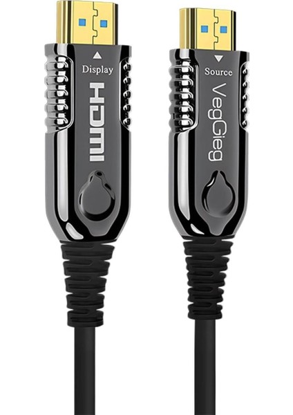 4K 60Hz 18GBPS Hdr Arc Hdcp Fiber Optik HDMI 2.0 Kablo 30 Metre