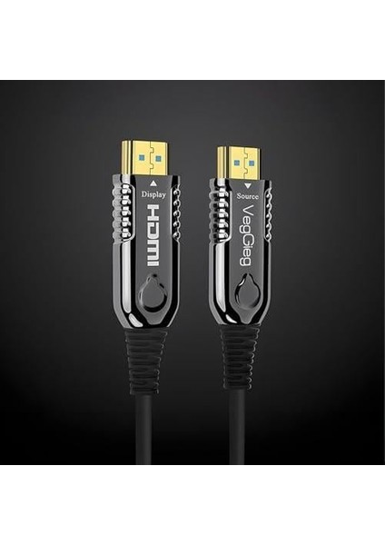 4K 60Hz 18GBPS Hdr Arc Hdcp Fiber Optik HDMI 2.0 Kablo 30 Metre