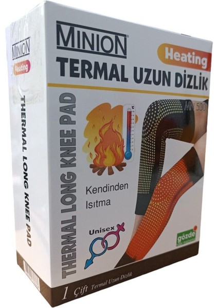 Termal Dizlik Uzun Bedensiz Unisex - Kendinden Isıtıcılı - Isıtıcı Dizlik - Dizlik MN-530 fırsatları