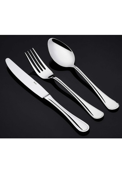 Contour 30 Parça Çelik Yemek 6 Kişilik Çatal Kaşık Bıçak Seti