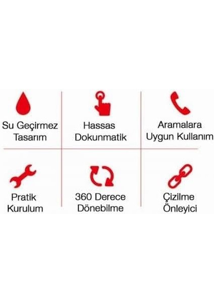 Su Geçirmez Tpu Şeffaf Gidona Takılan Motosiklet Telefon Tutucu Bisiklet Telefon Tutucu