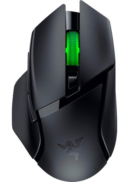 Basilisk V3 x Hyperspeed - Özelleştirilebilir Kablosuz Oyun Mouse'u (9 Özelleştirilebilir Kontrollü Ikonik Ergonomik Form, Hyperspeed Kablosuz, 18K Optik Sensör, Chroma Rgb) Siyah