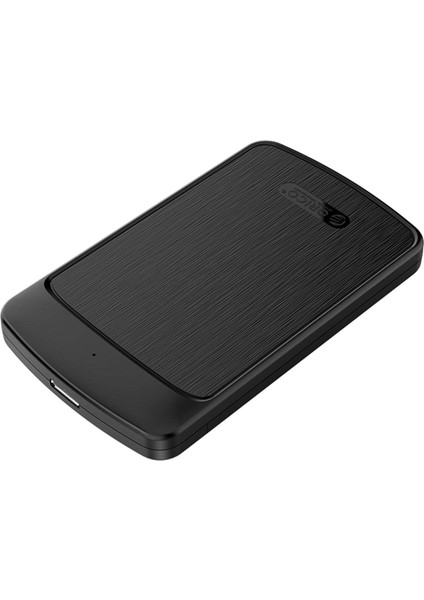 Usb3.0 2.5 Inç HDD SSD Harici Slim Harddisk Kutusu, 2020U3-BK, Siyah