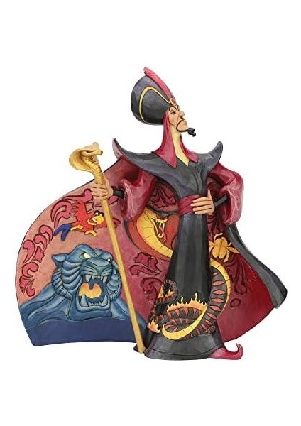 Traditions By Jim Shore Aladdin Jafar Ayakta Poz Heykelcik, 22 Cm, Çok Renkli
