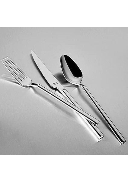 18 Parça Çelik Tatlı Çatal Kaşık Bıçak Seti