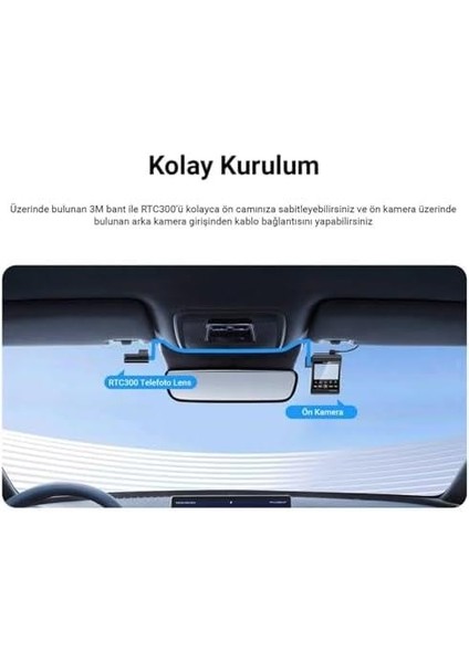RTC300 A229 Pro/plus Uyumlu 2k / 30Hz Telefoto Kamera