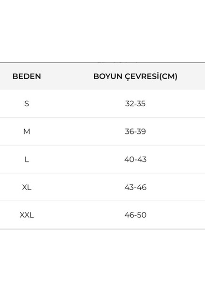 Servikal Çeneli Boyunluk Ekstra Large Xl Beden Adjustable Pvc Cervıkal Collar