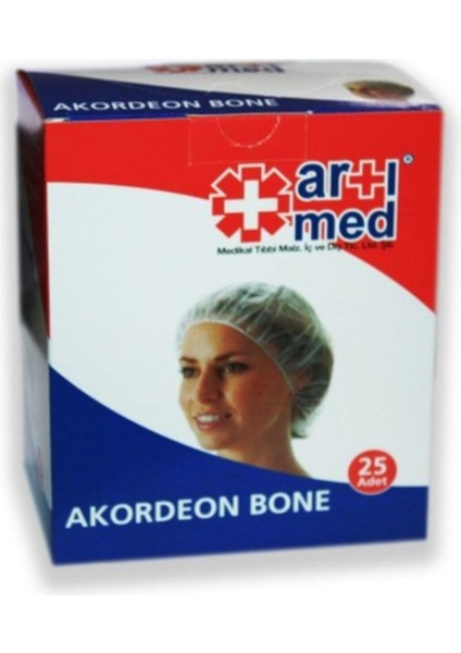 Artımed Bone Akordiyon Beyaz 25 Adet x 4 Kutu